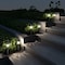 Pure Garden Outdoor Solar Lights, Gunmetal, 8PK 50-LG1059 - alternate 3